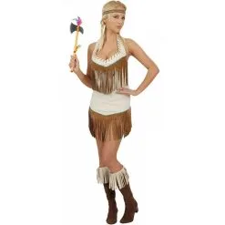 Jourdefete Déguisement D'Indienne Sexy Femme - Taille Au Choix