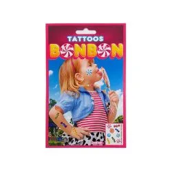 Jourdefete Tatouage Temporaire Enfant - Bonbon