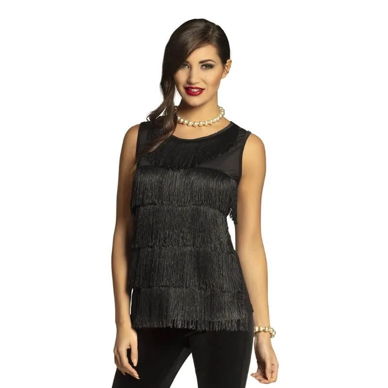 Jourdefete Top Charleston Flapper - Taille 40/42 - Couleur Au Choix