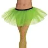 Jourdefete Tutu Fluo 80's Vert Anis