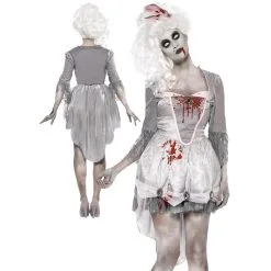 Jourdefete Déguisement Charleston Zombie Femme - Taille Au Choix